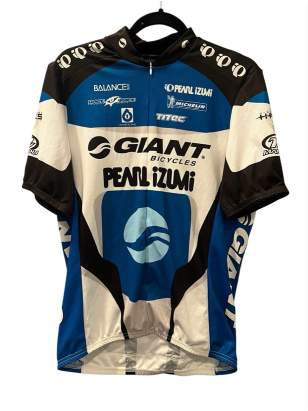 Vintage Giant Bicycles Pearl Izumi Cycling Jersey MTB Team Mens Large Y2k Retro